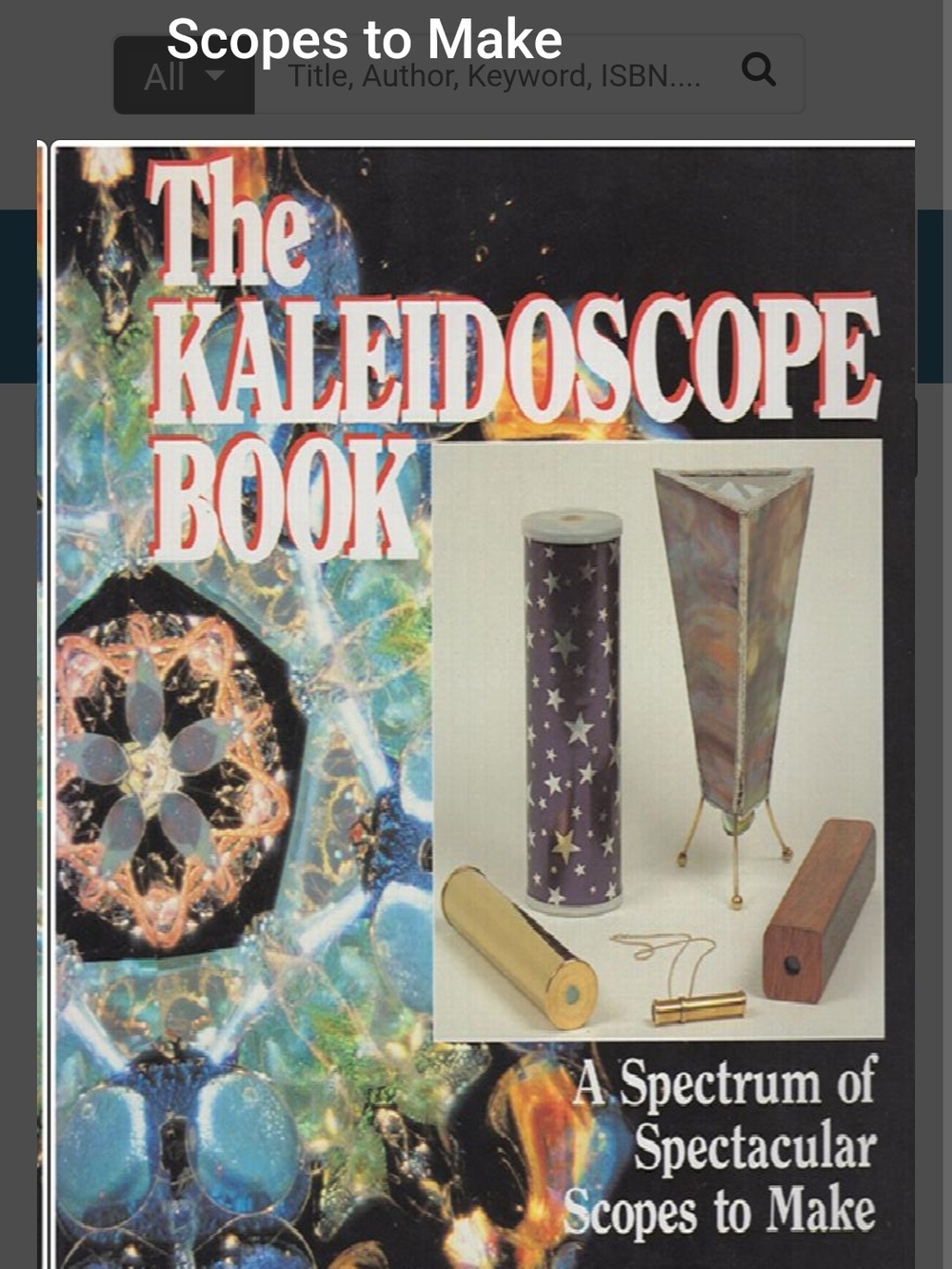 The Kaleidoscope Book - Colorful Kaleidoscope Crafting